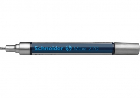 Маркер для декорат. и художественных робир SCHNEIDER MAXX 270 1-3 мм, серебристый S127054