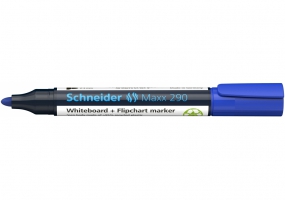 Маркер для дошок та фліпчартів SCHNEIDER MAXX 290, синій S129003
