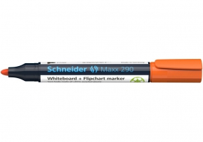 Маркер для досок и флипчартов SCHNEIDER MAXX 290, оранжевый S129106