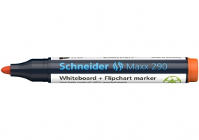 Маркер для досок и флипчартов SCHNEIDER MAXX 290, оранжевый S129106