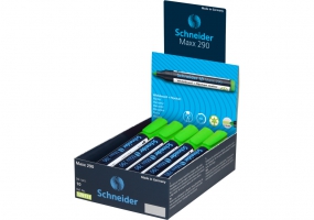 Маркер для досок и флипчартов SCHNEIDER MAXX 290, светло зеленый S129111