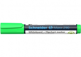 Маркер для досок и флипчартов SCHNEIDER MAXX 290, светло зеленый S129111