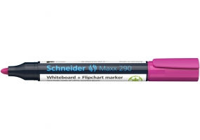 Маркер для дошок та фліпчартів SCHNEIDER MAXX 290, рожевий S129120