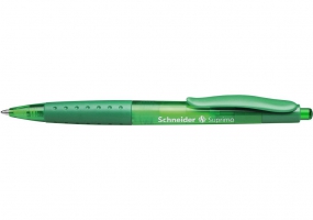 Ручка кулькова автоматична SCHNEIDER SUPRIMO, пише зеленим S135604