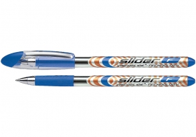 Ручка масляная SCHNEIDER SLIDER (толщина F-тонкая), пишет синим S151003