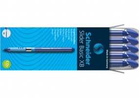 Ручка масляная SCHNEIDER SLIDER (толщина XB-толстая), пишет синим S151203