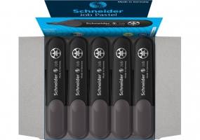 Маркер текстовий SCHNEIDER JOB 150, темно сірий S1512