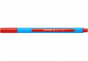 Ручка масляная SCHNEIDER SLIDER EDGE (толщина F-тонкая), пишет красным S152002
