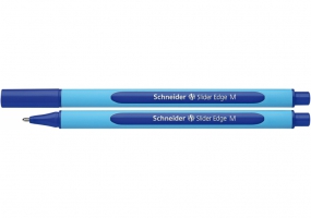 Ручка масляная SCHNEIDER SLIDER EDGE (толщина М-средняя), пишет синим S152103
