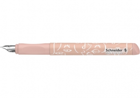 Ручка перова з чорнильним патроном SCHNEIDER GLAM, корпус персиковий S167756