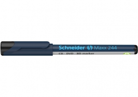 Маркер для CD та DVD SCHNEIDER MAXX 244 0,7 мм в блістері, чорний S72441