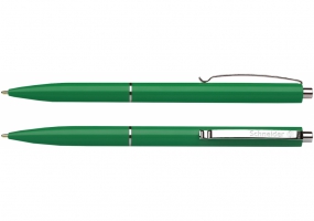 Ручка шариковая автомат. SCHNEIDER К15 0,7 мм. корпус зеленый, пишет синим S930804