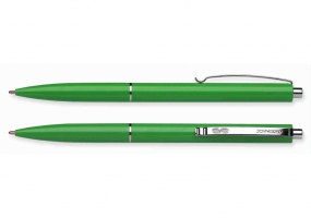Ручка кулькова автомат. SCHNEIDER К15 0,7 мм. корпус зелений, пише синім S930804