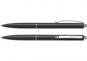 Ручка кулькова автомат. SCHNEIDER К15 0,7 мм. корпус чорний, пише чорним S93081