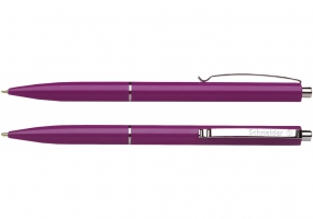 Ручка шариковая автомат. SCHNEIDER К15 0,7 мм. корпус черносмородиновый, пишет синим S93089