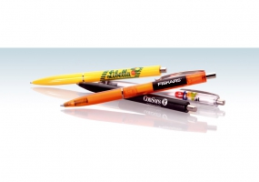 Ручка шариковая автоматическая Schneider К15 0,7 мм. корпус черносмородиновый, пишет синим SCHNEIDER S93089