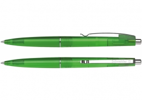 Ручка шариковая автомат. SCHNEIDER SUNLITE корпус зеленый прозрачный, пишет синим S936604