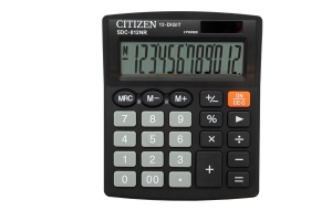 Калькулятор Citizen SDC-812NR, 12 розрядів SDC-812NR