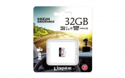 Карта памяти Kingston microSD   32GB C10 UHS-I R90/W45MB/s High Endurance SDCE/32GB