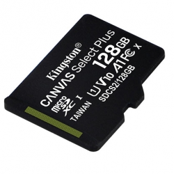 Карта пам'яті Kingston microSD  128GB C10 UHS-I R100MB/s SDCS2/128GBSP