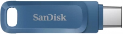 Накопичувач SanDisk  128GB USB 3.1 Type-A + Type-C Ultra Dual Drive Go Navy Blue SDDDC3-128G-G46NB