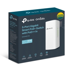 Комутатор TP-LINK SG2008P  4xGE (4xPoE), 64W, 1xGE uplink (1xPoe), WebSmart, outdoor SG2005P-PD