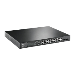 Коммутатор TP-LINK SG3428MP 24xGE (24 PoE), 4xSFP, 384Вт Керований L2