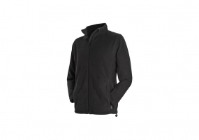 Куртка флісова чоловіча ST 5030, розмір M, колір: чорний Stedman ST5030-BLO-M