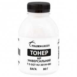 Тонер HP універсальний lj 1010/p2035/p1005/p1606 пакет 20 кг (2x10 кг) (hj-301h) goldengreen (SGT) T-HP-HJ-301H-20-SGT