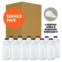 Тонер HP lj 1010/1020/2900 пакет 10 кг (10x1кг.) service pack в флаконах pn-hlj1010-10sp Patron T-PN-HLJ1010-10SP