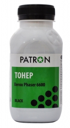 Тонер Xerox phaser 6600 (106r02236) Black у флаконі 130 г (pn-xp6600-b-130) Patron T-PN-XP6600-B-130