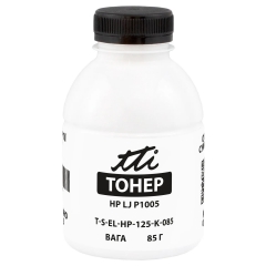 Тонер HP LJ P1005 флакон, 85 г TTI (TSM-T125-K-085) T-S-EL-HP-125-K-085