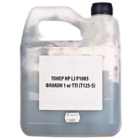 Тонер HP lj p1005/p1505/p1102 у флаконі 1 кг (t125-s) (tsm-t125-s-1) TTI T-S-EL-HP-125-S-1