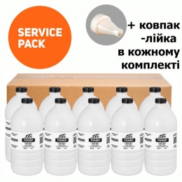 Тонер Ricoh Aficio MP 1100 Service Pack, флакон 10x1 кг TTI (TSM-T602-3-10SP) T-S-EL-RIC-602-3-10S