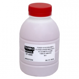 Тонер Kyocera mita ecosys p5021/p5026 Magenta (tk-5220m/tk-5240m) у флаконі 50 г (vf-05m) (tsm-vf-05m-050) Tomoegawa T-S-TG-VF-05M-050