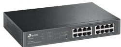 Комутатор TP-LINK TL-SG1016PE 16xGE/8xPoE+ 124.4 Вт EasySmart 13" 1U