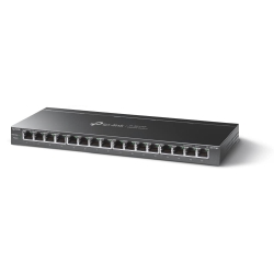 Комутатор TP-LINK TL-SG116P 16xGE (16xPoE), 120Вт, Некерований