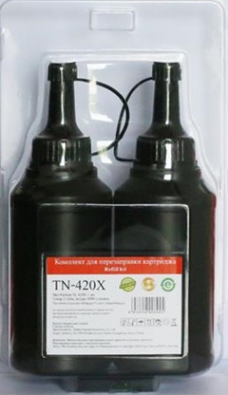Заправочный комплект для картриджа Pantum TL-420H, TL-420X (2*3000стр; 2 тонера, 1чип) TN-420X
