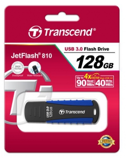 Накопичувач USB 3.0 Transcend JetFlash 810 128GB Rugged TS128GJF810