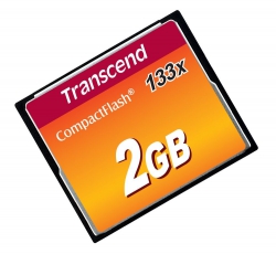 Карта памяти Transcend CF   2GB 133X TS2GCF133