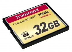 Карта памяти Transcend CF  32GB 1066X TS32GCF1000