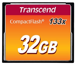 Карта пам'яті Transcend CF  32GB 133X TS32GCF133