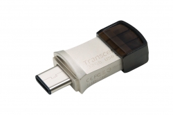Накопитель Transcend 32GB USB 3.1+Type-C 890 R90/W30MB/s Metal Silver TS32GJF890S