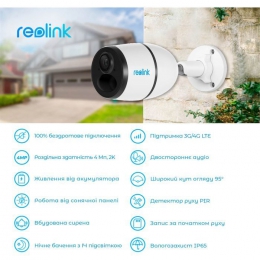Камера видеонаблюдения Reolink G330 (Go Plus)