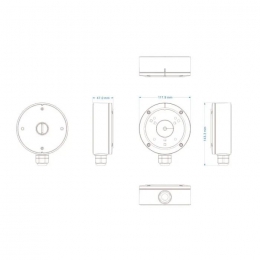 Кріплення для відеокамери Provision-ISR PR-JB12IP66-G