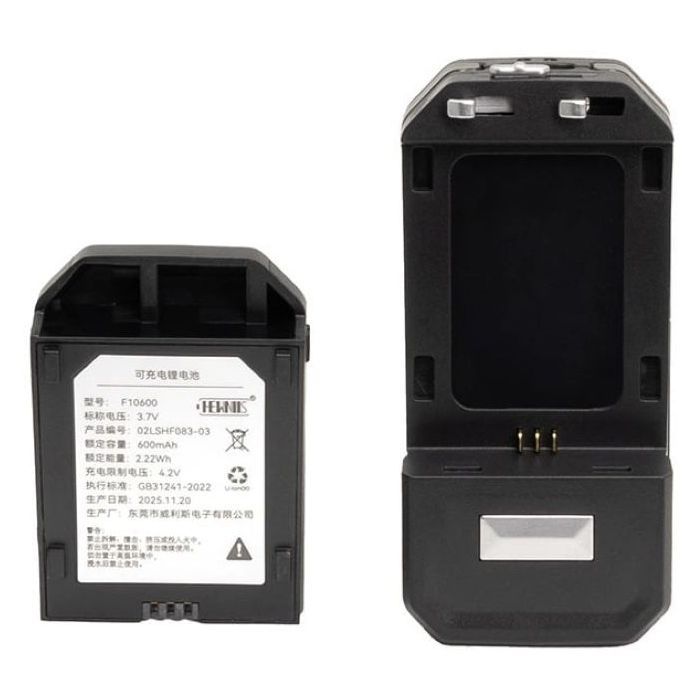 Сканер штрих-коду Sunlux F10, 2D, Bluetooth, 2.4GHz, з кредлом (30736)