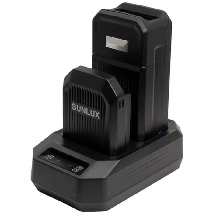 Сканер штрих-коду Sunlux F10, 2D, Bluetooth, 2.4GHz, з кредлом (30736)