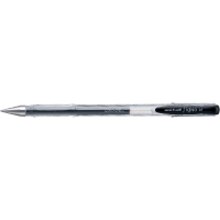 Ручка гелевая uni-ball Signo fine 0.7 мм, черная Uni UM-100.(07).Black