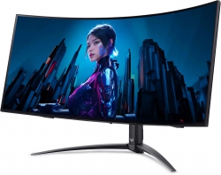 Монитор Acer 34&quot; X34Xbmiiphuzx 2xHDMI, DP, USB-C, MM, OLED, 2560x1440, 240Hz, 1ms, CURVED UM.CXXEE.X01