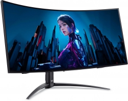 Монитор Acer 34&quot; X34Xbmiiphuzx 2xHDMI, DP, USB-C, MM, OLED, 2560x1440, 240Hz, 1ms, CURVED UM.CXXEE.X01